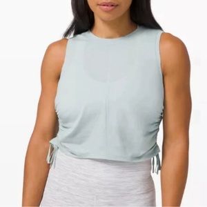 lululemon Cinch it Up Tank Teal 4